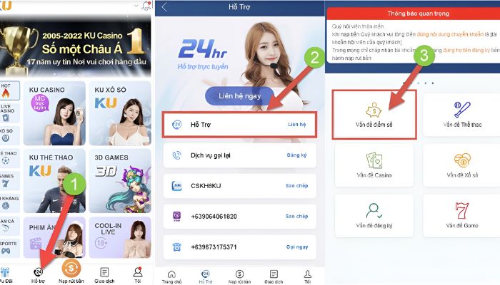 Anh em cần làm gì khi nạp tiền Kubet88 bảo trì